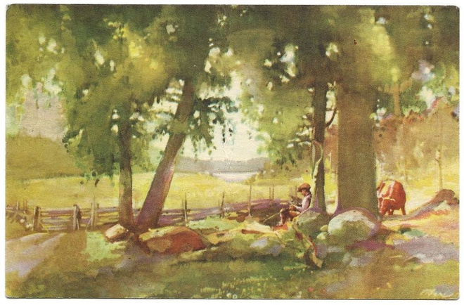 Eeli Jaatinen: Maisemakortti (1953)