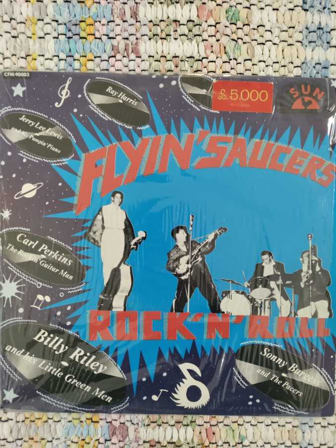 VARIOUS - Flyin' Saucers Rock 'N' Roll 10" LP