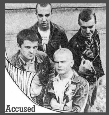ACCUSED hit and run -1982- rare uk Oi! punk