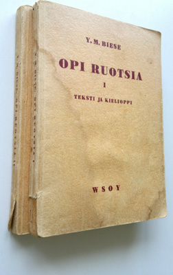 Y. M. Biese : Opi ruotsia 1-2