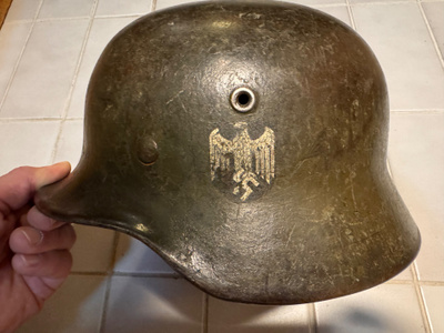 Wehrmacht Stahlhelm m40 EF64