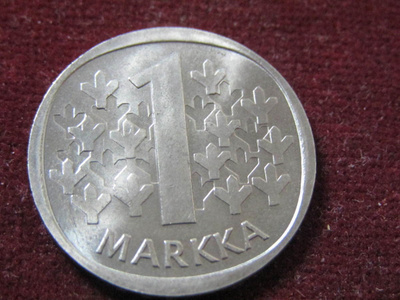 1 markka 1976