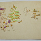 VANHA Postikortti Joulupukki 1908 Kohopainettu UPEA - pikkukuva 1