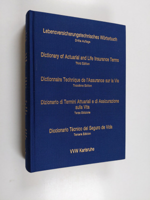 Lebensversicherungstechnisches Wörterbuch : deutsch - eng...