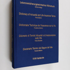 Lebensversicherungstechnisches Wörterbuch : deutsch - eng... - pikkukuva 1