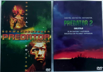 PREDATOR - SAALISTAJA 1 & 2 DVD