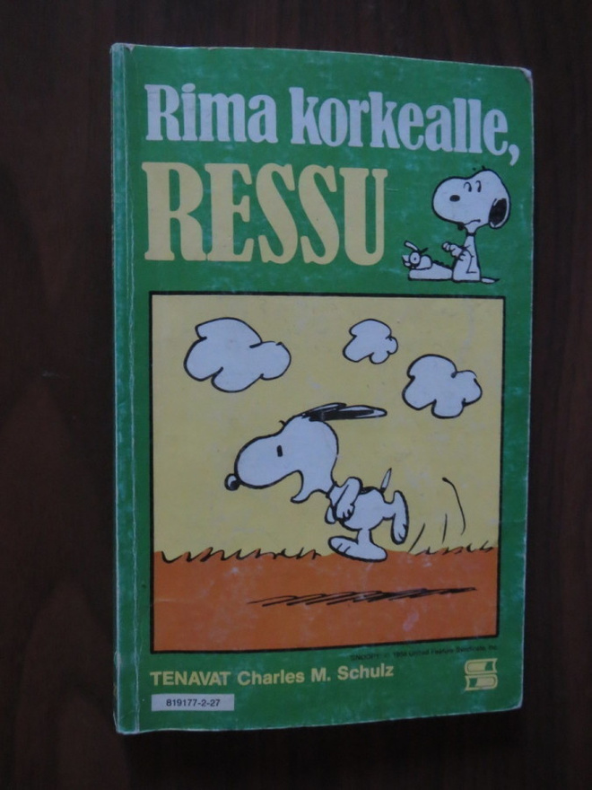 Charles M. Schulz: Rima korkealle, Ressu