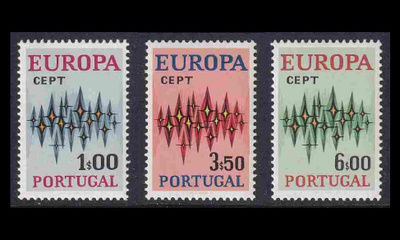 Portugali 1166-8 ** Europa (1972)