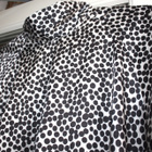 Paita UUSI 48 torni kaulus reilu mustavalko pallo polka dot - pikkukuva 5