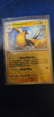 Kilowattrel 022/091 - Scarlet & Violet Paldean Fates card
