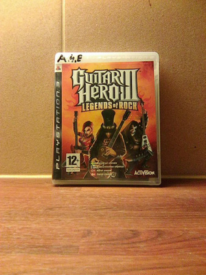 PS 3: GUITAR HERO 3 LEGENDS OF ROCK (CIB)