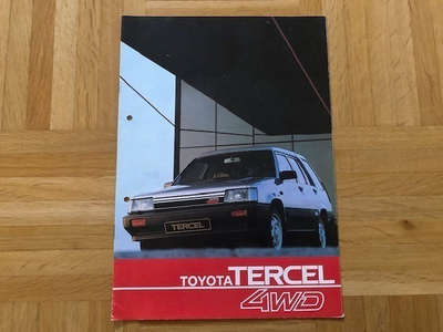 Esite Toyota Tercel 4WD 1983