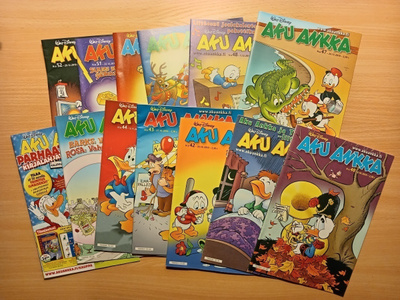 Aku Ankka lehtiä v. 2010