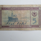 ALBANIA 5 LEKE 1964 (K11-19) - pikkukuva 2