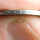 Hopea 2 markka vuodelta 1870. - pikkukuva 3