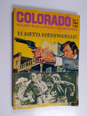 Colorado 7/1984 : Ei asetta epätoivoiselle