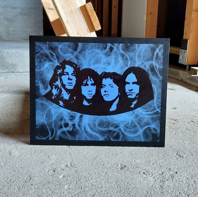 Metallica / Cliff Burton ajalta - taulu