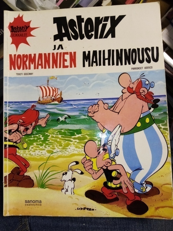 ASTERIX JA NORMANNIEN MAIHINNOUSU (ENSIPAINOS)