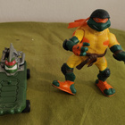 TMNT Thrashin' Mike Michelangelo (2003) + Skeittilauta - pikkukuva 1