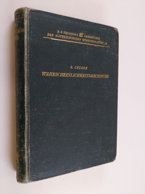 Emanuel Czuber : Wahrscheinlichkeitsrechnung