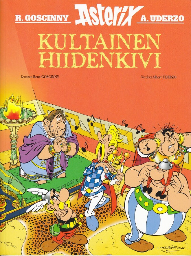Asterix: Kultainen hiidenkivi (Egmont 2021)