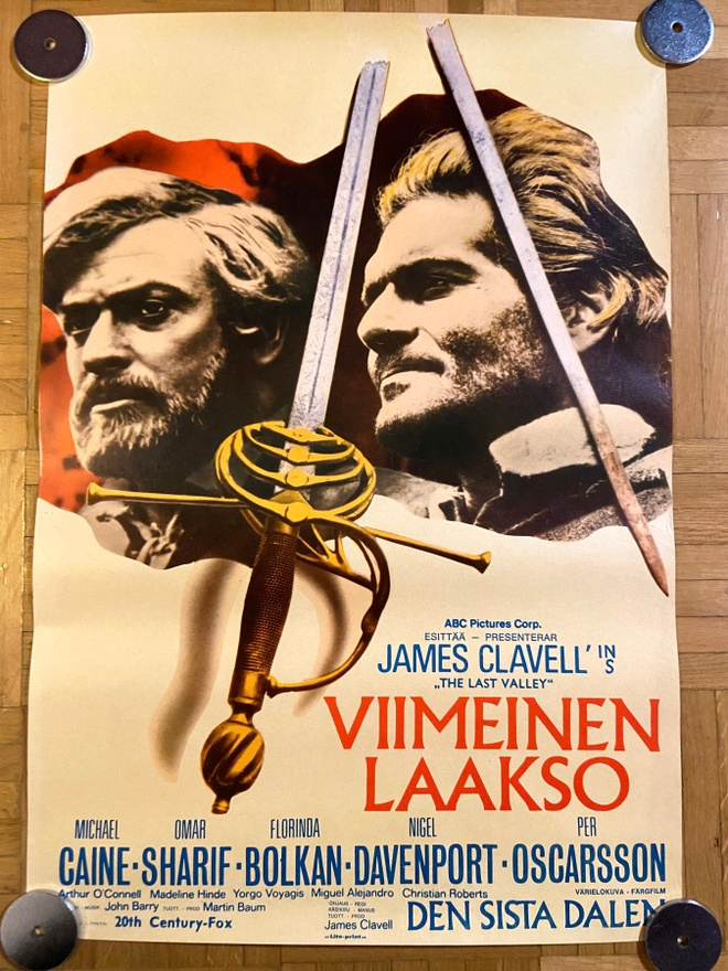 Vanha elokuvajuliste: Viimeinen laakso