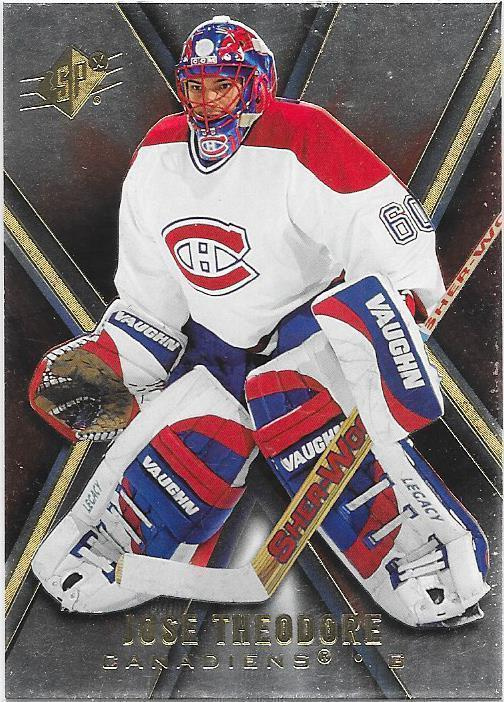 2005-06 SPx #44 Jose Theodore Montreal Canadiens MV