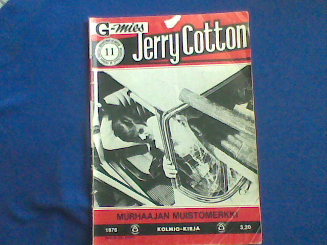 Jerry Cotton 11/1976 - Murhaajan Muistomerkki