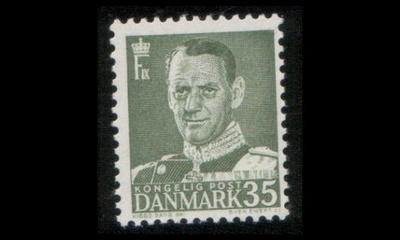 Tanska 309 ** Frederik IX 35 öre (1948)