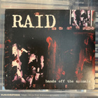 RAID - Hands Off The Animals cd digipak (hardcore, metalcore - pikkukuva 1