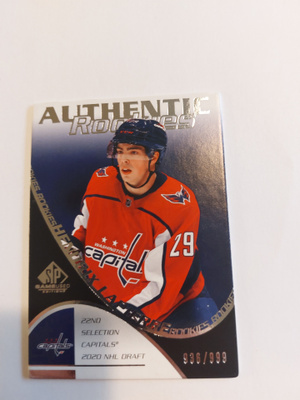 2021-22 SPGU 03-04 Retro Rookies #RC17 Hendrix Lapierre /999