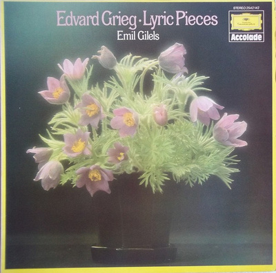 Edvard Grieg, Emil Gilels – Lyric Pieces ( v. 1973 ) LP