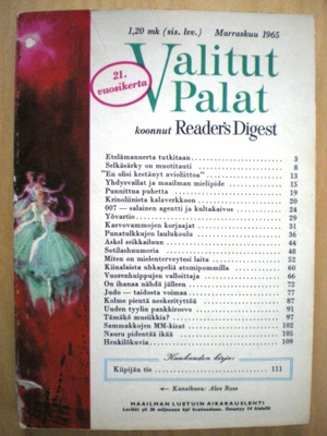 Valitut Palat: 1965: 11 Marraskuu
