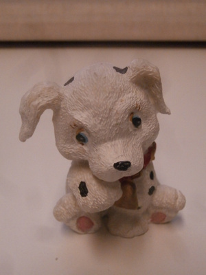 JOULUKORISTE  17. DALMATIALAISKOIRAN PENTU, KELLO KAULASSA