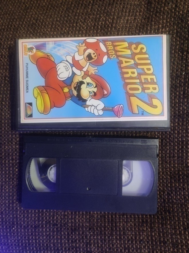 Super Mario Bros 2 VHS