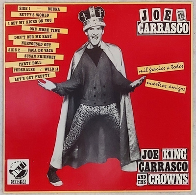 JOE ”KING” CARRASCO: Mil Gracias… LP – Suomi-painos 1980
