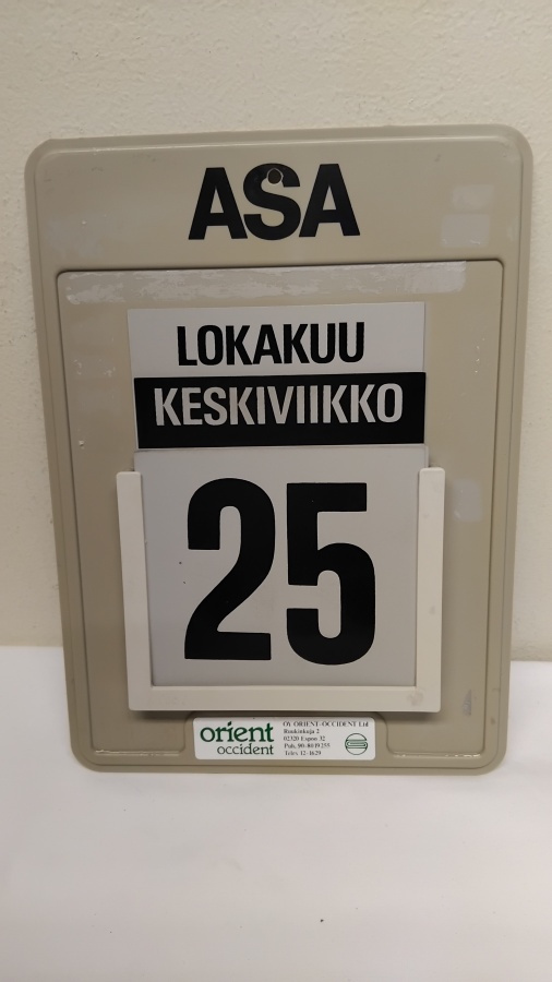ASA -KALENTERI