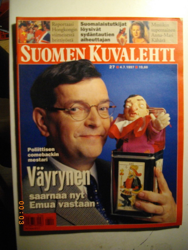 Suomen Kuvalehi Nro 27/1997 (26.11)