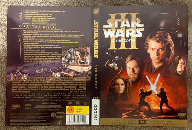STAR WARS EPISODI III - SITHIN KOSTO (2 DVD)
