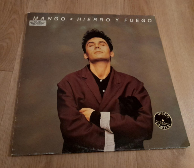 MANGO Hierro y fuego Fonit Cetra 209508 1988 Espanja
