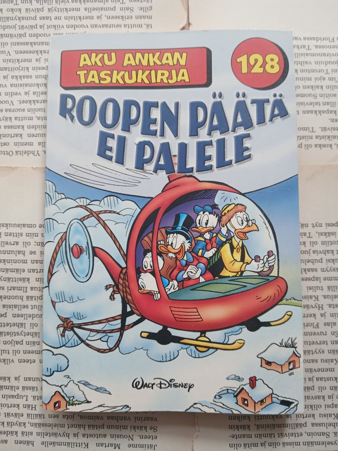 Aku Ankan taskukirja 128: Roopen päätä ei palele