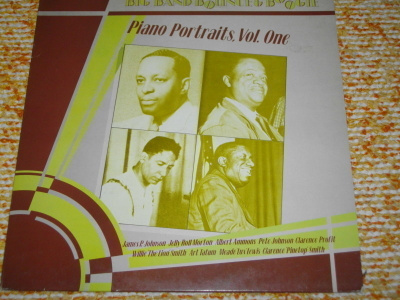 PIANO PORTRAITS VOL. 1 - LP 1986 piano blues,boogie EX