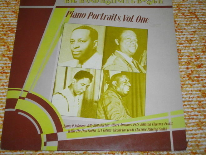 PIANO PORTRAITS VOL. 1 - LP 1986 piano blues,boogie EX