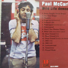 PAUL MCCARTNEY:WILD LIFE DEMOS CD - pikkukuva 2