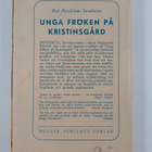 Rut Forsblom-Sandman : Unga fröken på Kristinsgård : roman - pikkukuva 2