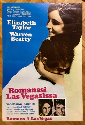 Vanha elokuvajuliste: Romanssi Las Vegasissa