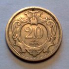 20 heller raha vuodelta 1894 Franz Josef - pikkukuva 1