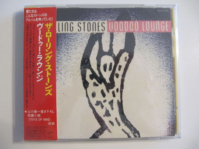 The Rolling Stones Voodoo Lounge Japanilainen CD OBI