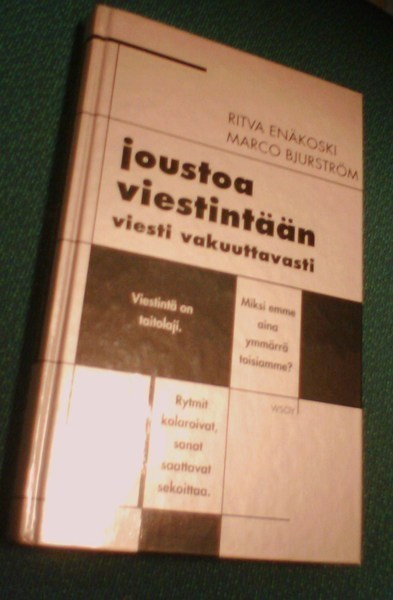 Enäkoski, Bjurströn: JOUSTOA VIESTINTÄÄN (2.p.2001) Sis.pk:t