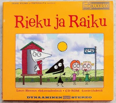 Lauri Hannu: RIEKU JA RAIKU OST + 13 jaksoa – CD/CD-ROM 1999